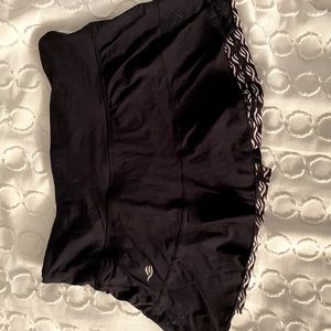 GracedByGrit Black tennis skirt